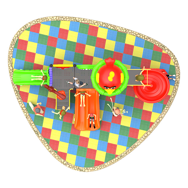 New Style Angry Birds Theme Outdoor Playground for Preschool